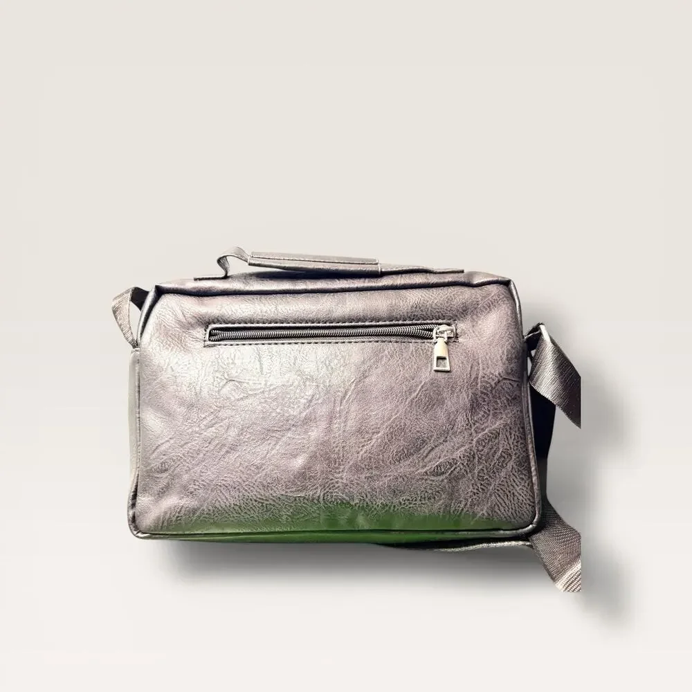 WEIXIER Slate Grey Messenger Bag Urban Armour Crossbody Man Bag Tech Pocket MINT